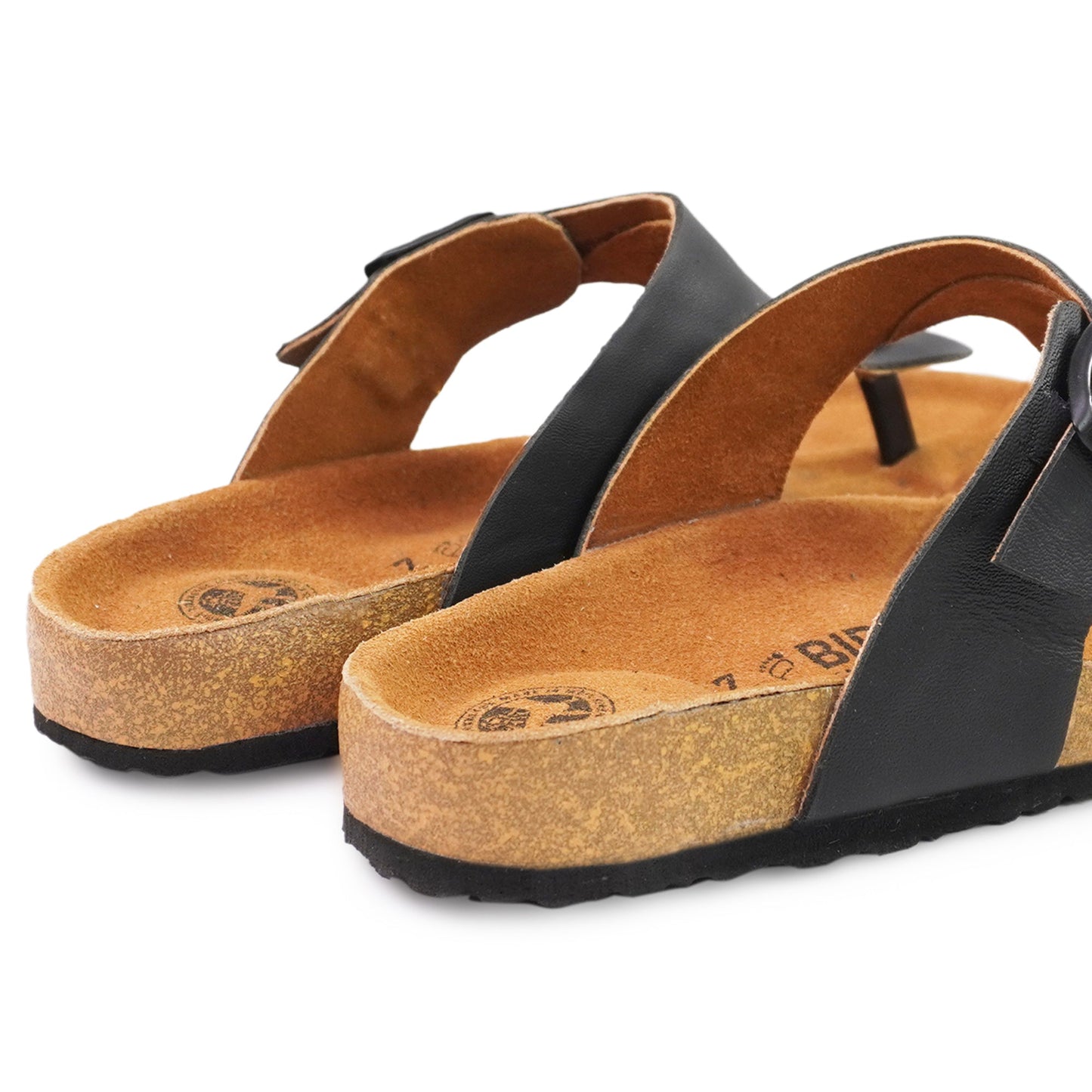 Birks Birko-Flor Gizeh Sandals - Black